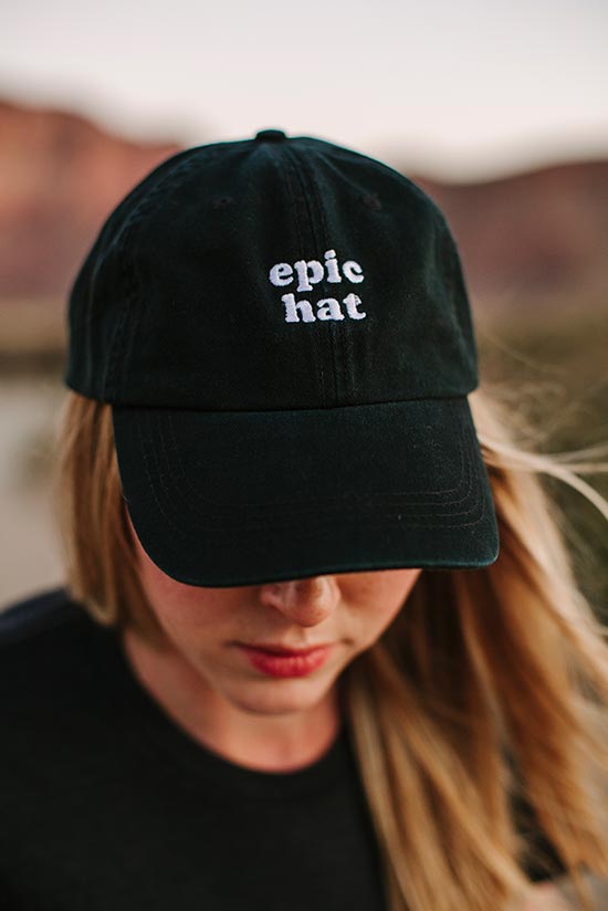 epic trucker hat